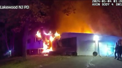 First responders rescue man from burning home in less than three minutes