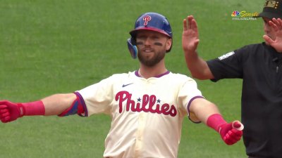Phillies offense explodes in the 5th inning to retake the lead
