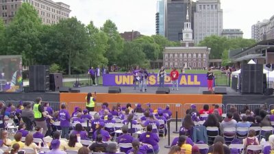 Nearly 4,000 SEIU members kicked off their convention with a march and rally