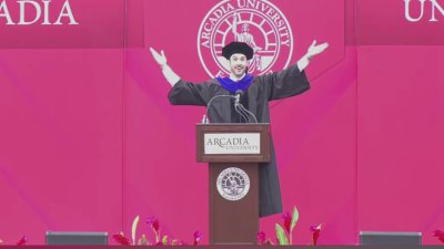 What advice did Keith Jones give to Arcadia University's graduating class? ‘Be bold'