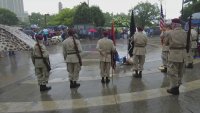 People gather at Philadelphia Vietnam Veterans Memorial at Penn's Landing to honor our heroes