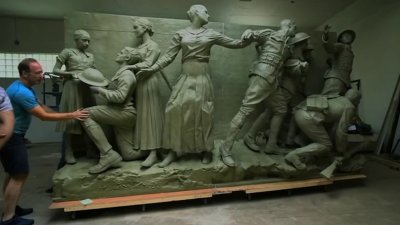Philly sculptor creates national World War I monument