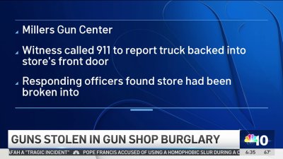 Flatbed truck used in Delaware gun shop burglary, New Castle County police say