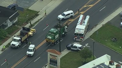 Serious crash blocks White Horse Pike in Magnolia, New Jersey