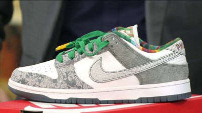 Nike's new Dunk Low Philly sneakers hitting store shelves