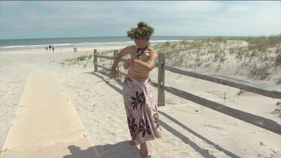 Traditional island dancers share their cultural stories