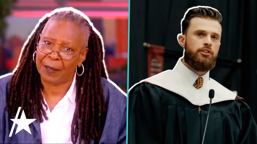 Whoopi Goldberg defends Harrison Butker amid speech backlash