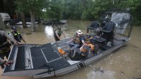 Hundreds rescued from flooding as water continues rising in parts of Texas