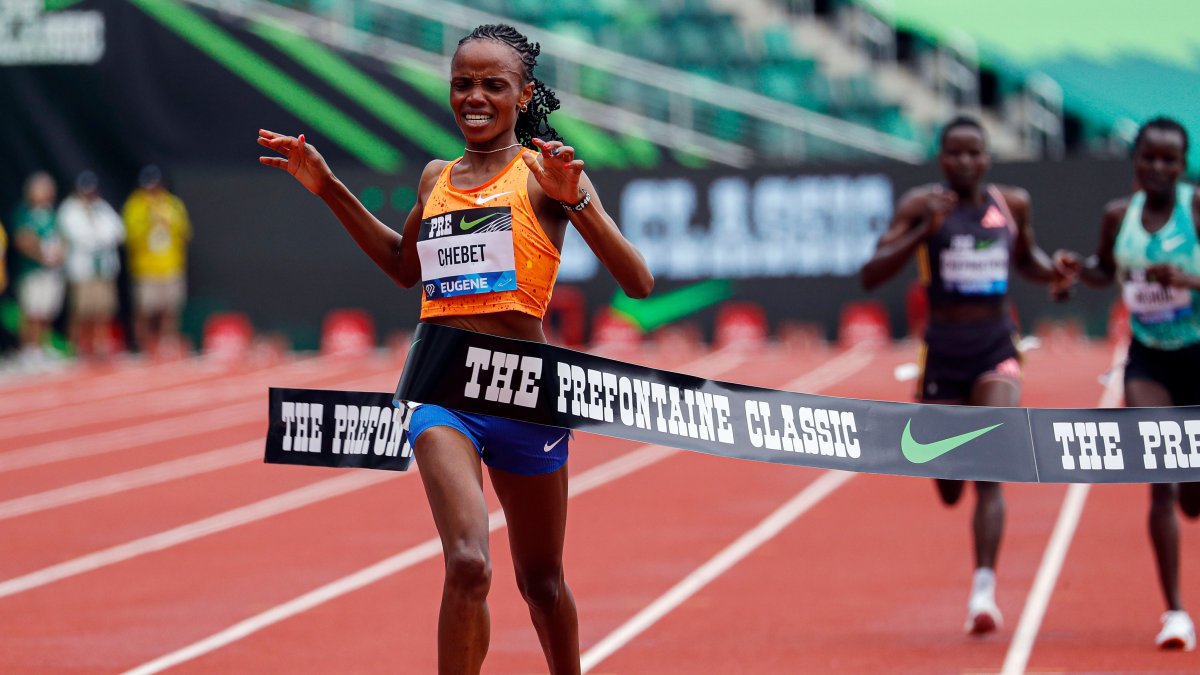 Beatrice Chebet of Kenya Smashes World Record in 10,000 Meters – NBC10 Philadelphia