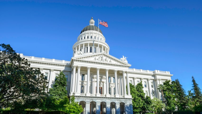 California State Capitol Building in Sacramento, CA, USA