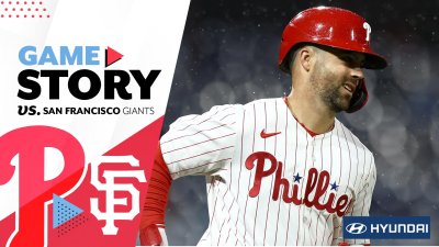 Phillies offense EXPLODES to destory Giants in wet and rainy conditions, 14-3