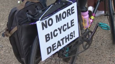 ‘None of these deaths should have occurred': Cyclists ride in silence in Philly to remember bikers lost in crashes