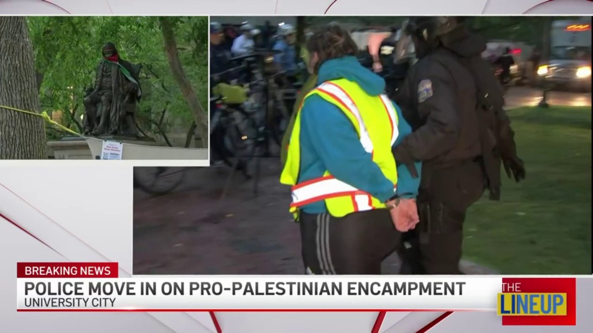 Police break up Pro-Palestinian protest at Penn: The Lineup – NBC10
