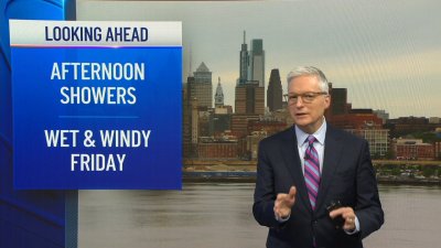Tracking showers Thursday ahead of wet, windy Friday