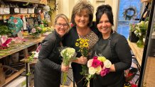 From left to right, Tricia Magill, Monica Neuber, Tina Gentile at Brava Vita Flowers & Gifts in Sewell, NJ