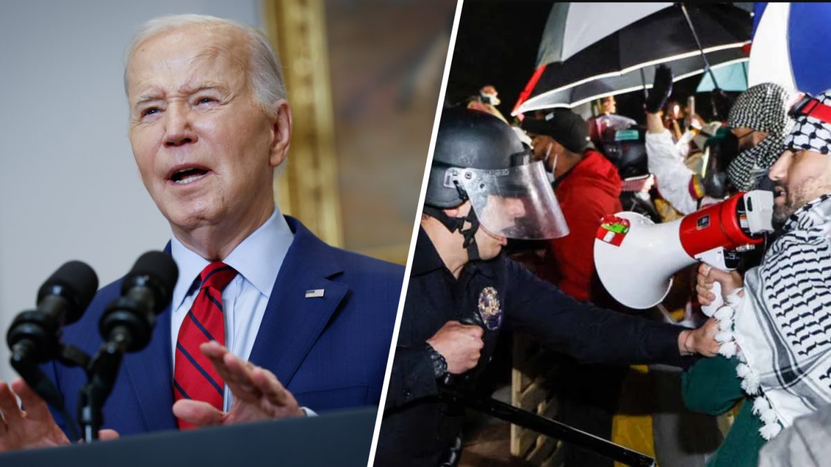 Biden defends students' right to protests but condemns campus violence as schools crack down on encampments - Vimarsana News