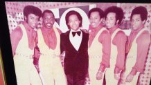 Jimmy Bishop Sr. with The Temptations