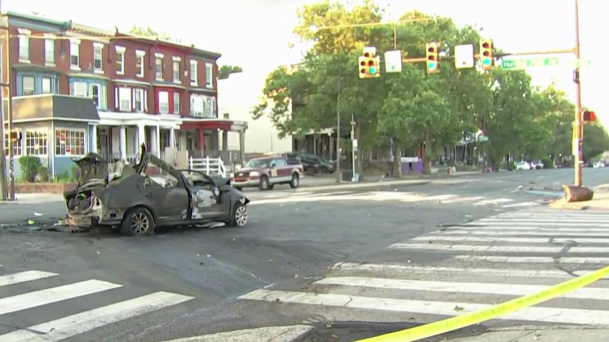 2 dead in fiery crash along Broad Street in Hunting Park – NBC10 ...