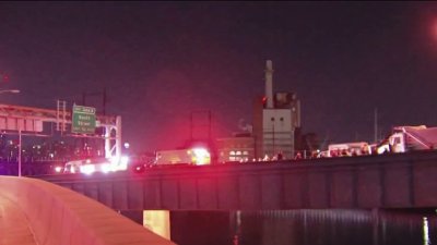Crews investigating overnight multi-vehicle crash on I-76 westbound in Philadelphia