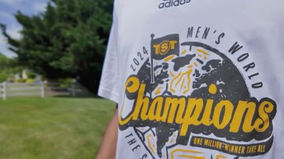 Delaware native scored his team $1 million prize with winning goal in TST soccer tournament
