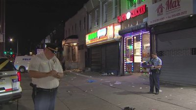 2 men shot outside Kensington bar