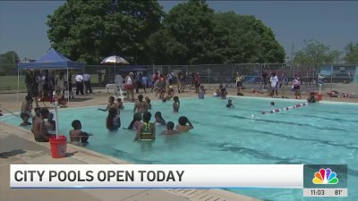 Jump in! Philadelphia starts opening free public pools