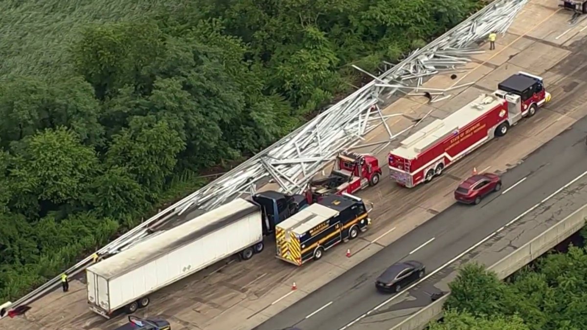 Tractor trailer crash delays traffic on I-95 in Delaware – NBC10 ...