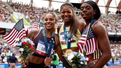 Gabby Thomas wins women's 200m at US Olympic Trials