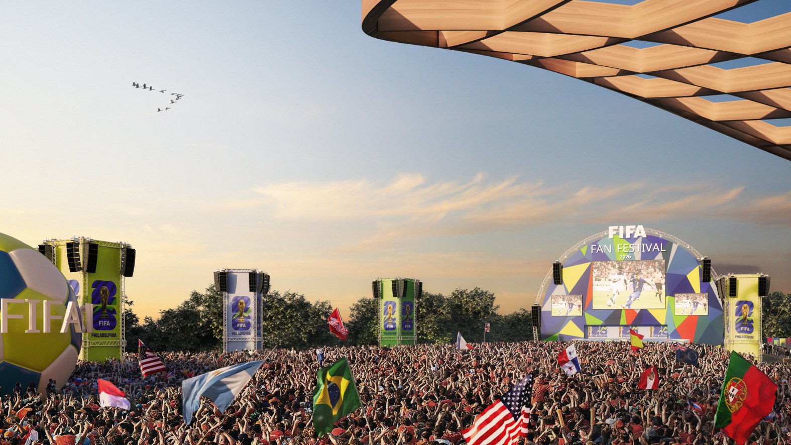 2026 FIFA World Cup Philadelphia Fan Festival location NBC10 Philadelphia