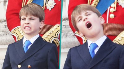 Prince Louis steals the spotlight as he dances at Trooping the Colour
