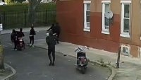 Dirt bike riders hop off 3 bikes to unload 40+ bullets at man on Philly sidewalk, police say