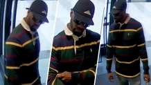 Surveillance photos of a man accused of stealing a ,000 watch from King of Prussia Mall.