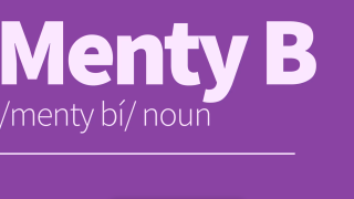 Illustration of the word Menty B.