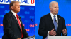 Live updates: Biden, Trump spar along familiar lines in early debate questions