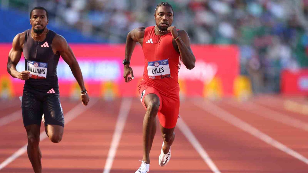 Noah Lyles earns spot at 2024 Olympics in 100 meters NBC10 Philadelphia