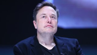 Elon Musk attends ‘Exploring the New Frontiers of Innovation: Mark Read in Conversation with Elon Musk’ session during the Cannes Lions International Festival Of Creativity 2024 – Day Three on June 19, 2024 in Cannes, France.