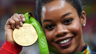 Gabby Douglas is a three-time Olympic gold medalist.