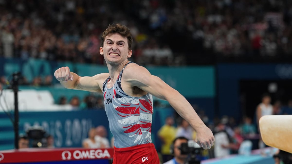Team USA pommel horse specialist Stephen Nedoroscik used visualization ...