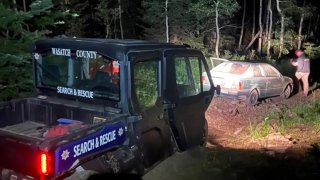 A Toyota Tercel stuck on a dirt road on a Utah mountain after Google led him there on a “shortcut,” authorities said.