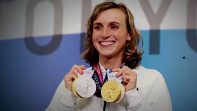 A day in the life of four-time Olympian swimmer Katie Ledecky