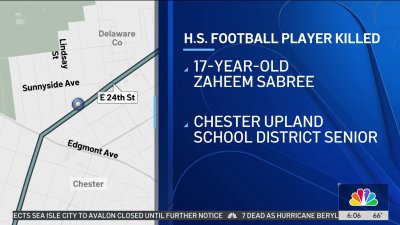 Chester High School mourning football player killed in shooting