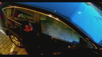Caught on camera: Thief breaks into parked cars in Northern Liberties