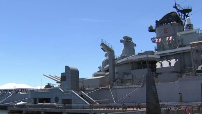 All aboard! Battleship New Jersey officially reopened for tours after weeks of repairs