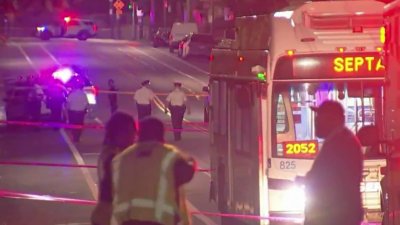 Woman walking across street dies after being hit by car, then SEPTA bus, police say