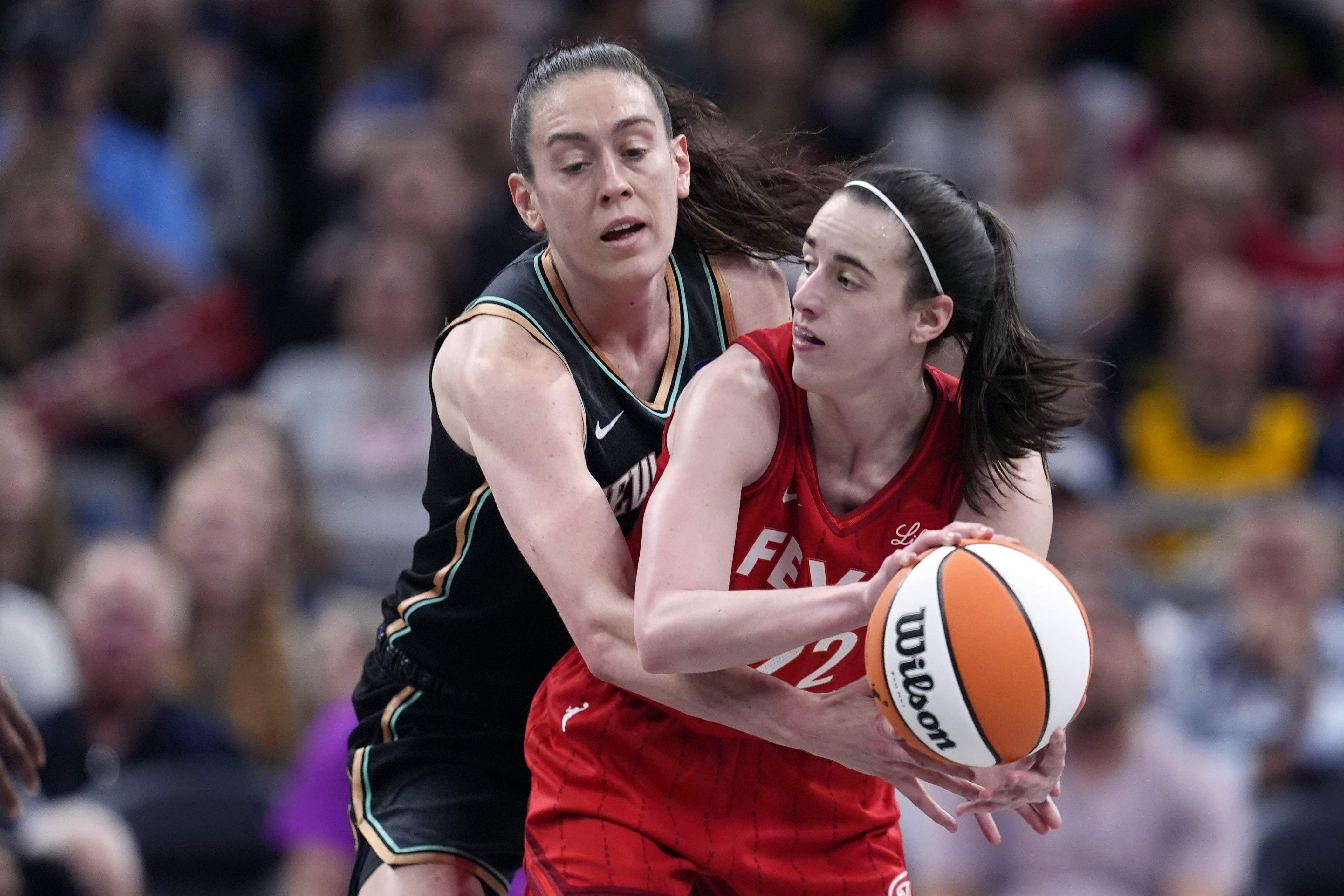 Caitlin Clark posts first tripledouble by rookie in WNBA history