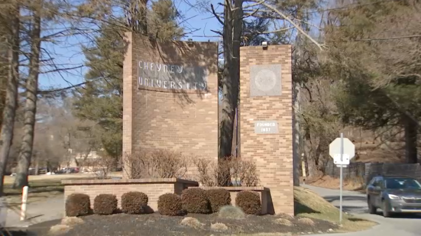 Cheyney University sign