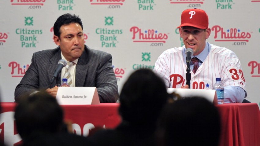 Philadelphia Phillies Introduce Cliff Lee