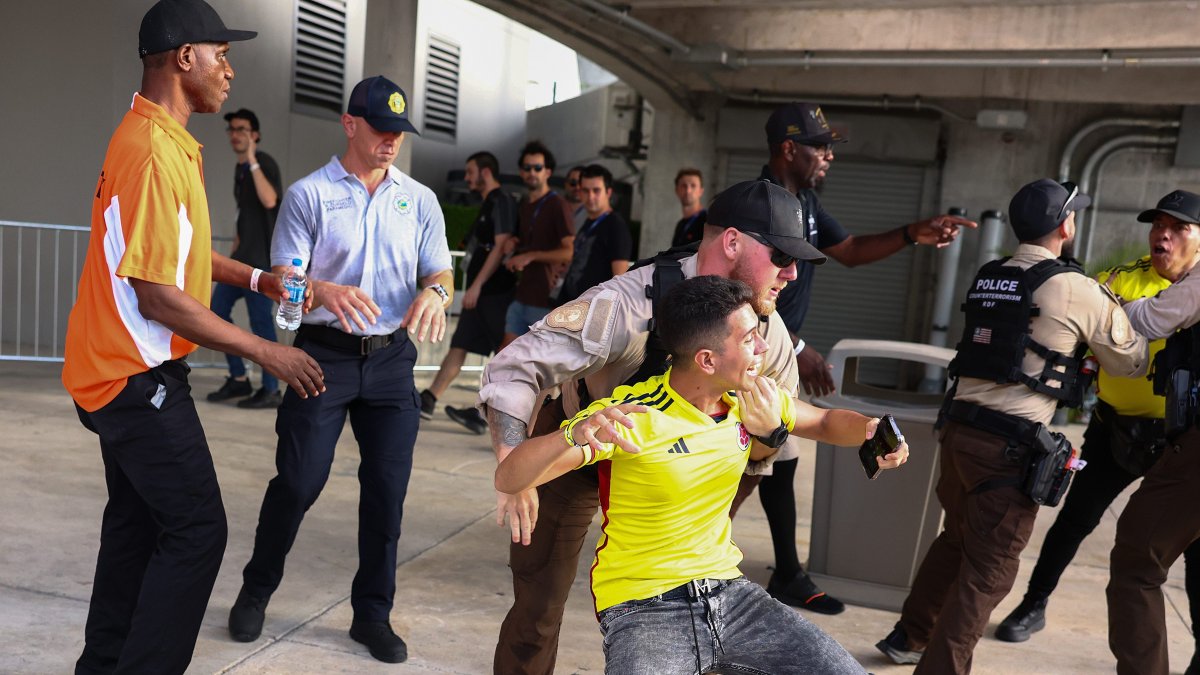 Fans breach security gates at Hard Rock Stadium ahead of Copa final