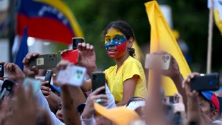 TOPSHOT-VENEZUELA-POLITICS-ELECTION-CAMPAIGN-OPPOSITION-GONZALEZ