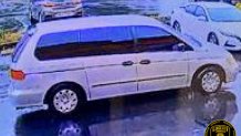 Police shared this image of a vehicle that two men who are alleged to have used fake cash at a Gloucester Township pizza shop are said to have fled the scene in.